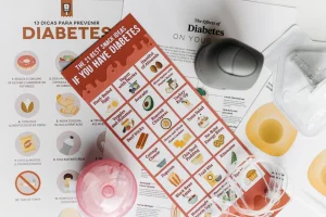 pamphlets and patient information about diabetes